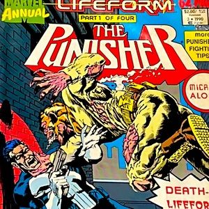 Marvel Comic The Punisher Life form part 1 of 4